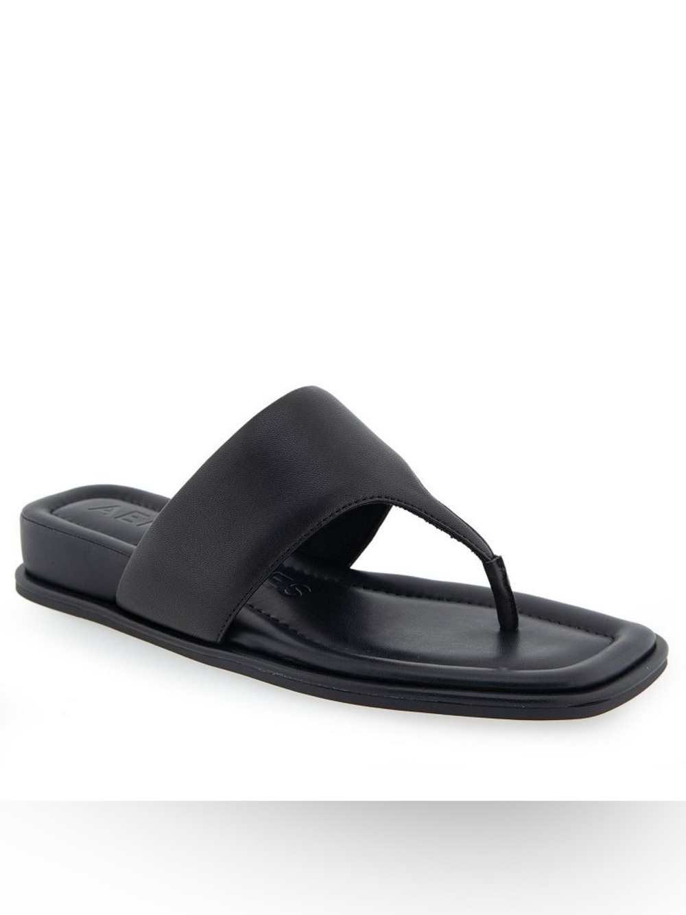 Aerosoles Barry Women’s Leather Wedge Sandals Sz 8